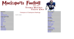 Desktop Screenshot of football.mocksports.com