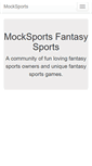 Mobile Screenshot of mocksports.com